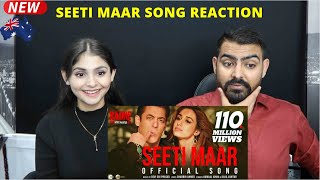 SEETI MAAR Official Song Reaction | Radhe | Salman Khan & Disha Patani | Allu Arjun vs Salman Khan!