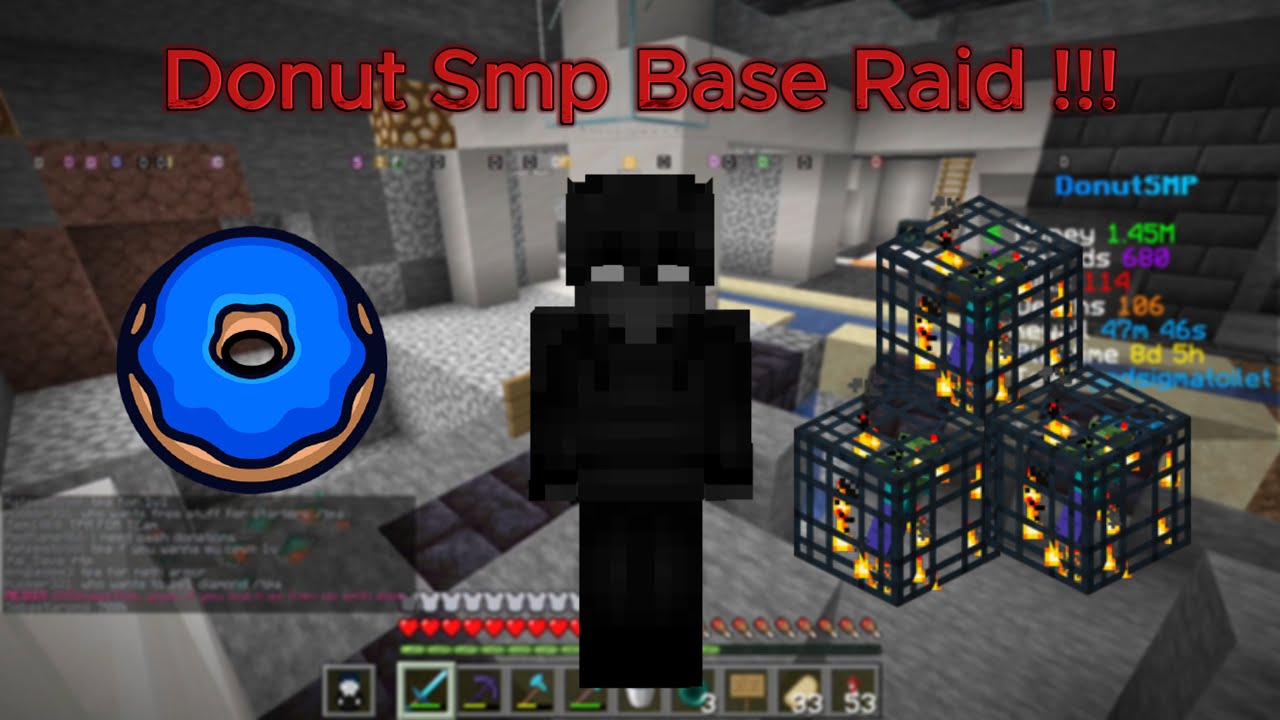 Base Raid Donut Smp 2 Youtube