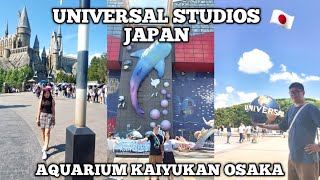 JEPANG VLOG 🇯🇵 : UNIVERSAL STUDIOS, AQUARIUM KAIYUKAN, TEMPOZAN FERRIS WHEEL