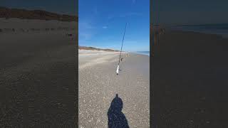 Gear setup at Melbourne Beach, checkout the tidal change in just a few hours. Tight lines!