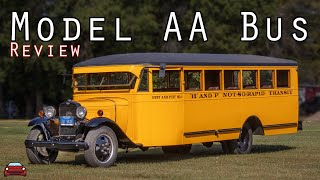 1930 Ford Model AA Bus Review - School Transport From 94 Years Ago!