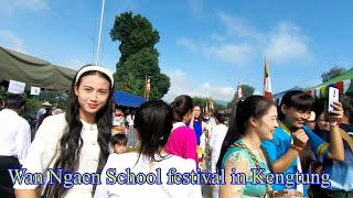 Wan Ngaen School festival 24.10.2022 งานร่วมทำบุญที่โรงเรียนวัดบ้านแงนเชียงตุง