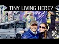 Tiny living in Baltimore, Maryland! What to DO, SEE and Eat in Baltimore! BusLife Travel Vlog