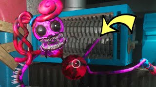 What If You Destroy Nightmare Mommy Long Legs in The Shredder - Poppy Playtime Chapter 2