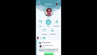 MyChart Message Center Tutorial - Mobile