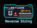Reverse String — LeetCode #344 | Python Algorithm Visualization