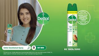 Dettol Surface Disinfectant Spray keeps your kitchen safe \u0026 protected from germs