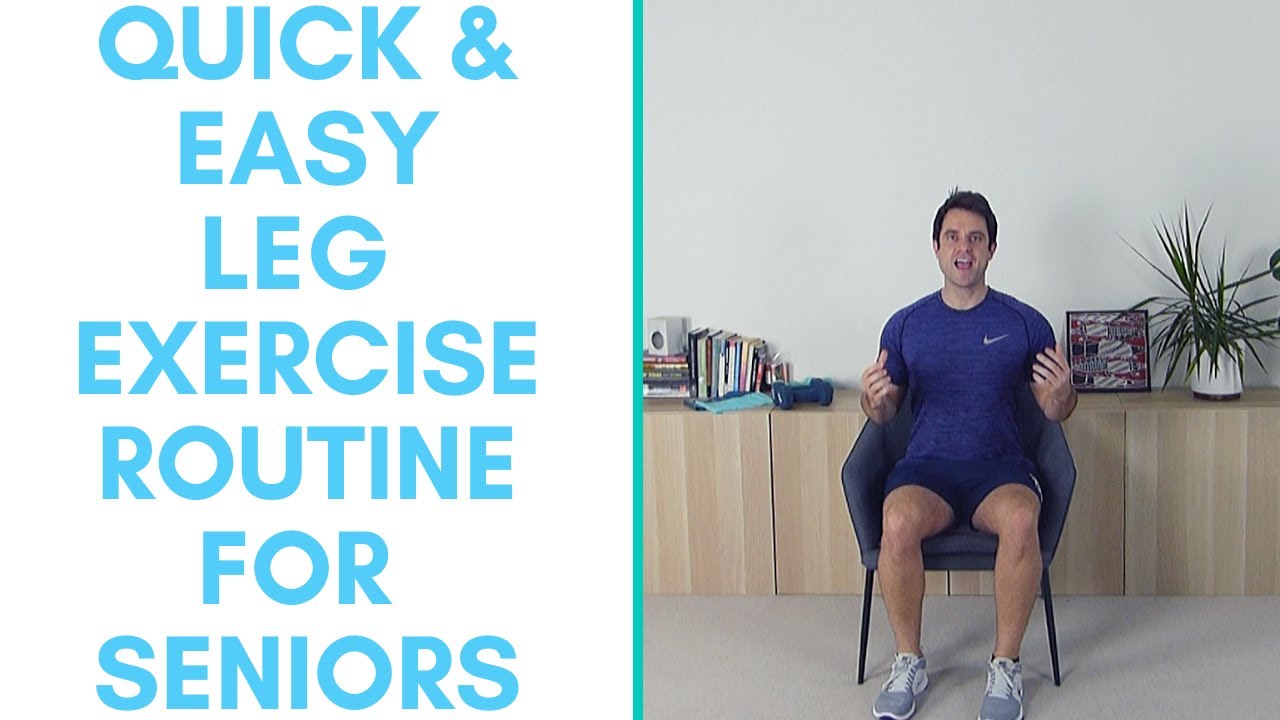 Exercises To Strengthen Your Legs For Seniors Cardio Workout Routine