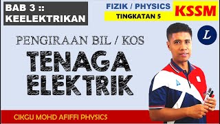 Tenaga Elektrik (Bil Elektrik) / Electrical Energy (Electricity Bill) (Tutorial 9.5 B)