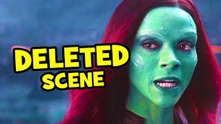 Avengers Infinity War DELETED SCENE Thanos & Gamora + Breakdown