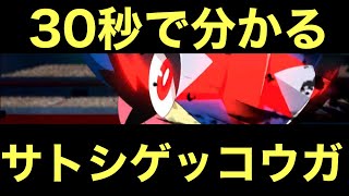 【アニポケ解説】30秒で分かるサトシゲッコウガ