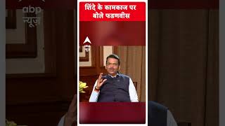 Maharashtra CM Fadnavis Exclusive: शिंदे के कामकाज पर बोले फडणवीस | #shorts