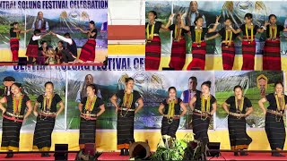 Group DanceS Performed on 1st eve of Central Solung festival JNG#uppersiang #northeastindia