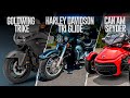 The truth about Goldwing, Harley, and Can Am