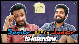 CityFillagallu•Senior Meets Junior In Interview  | ft.Hemanth,Arjun|