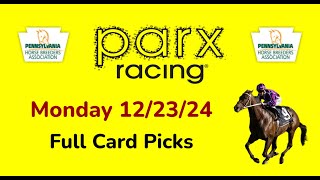 Parx Racing: Monday (12/23) Selections - Full Card