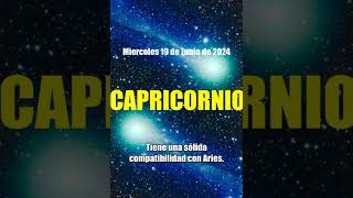 19 Junio 2024 CAPRICORNIO HOY PUEDE SER REAL ❤️ AMOR ❤️ #tarot #capricornio #horoscopo