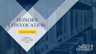 Virtual Honors Convocation 2020