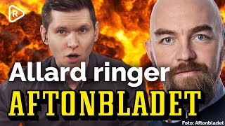 Markus Allard intervjuar Aftonbladet