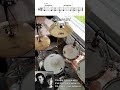 Tears For Fears - Everybody Wants To Rule The World - Drum Beat (with sheet music)