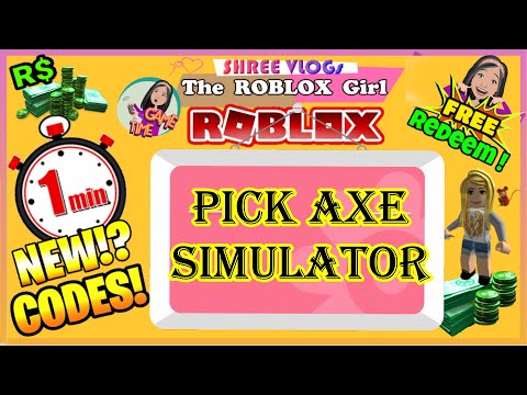 ️  Roblox Pickaxe Simulator Codes in ️ 60 Seconds   All new latest UPDATE codes