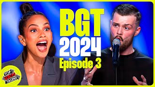 BGT 2024 🇬🇧 SHOCKING Auditions & Simon Cowell's GOLDEN BUZZER! 🤯 | Week 2 Episode 3 ALL Auditions