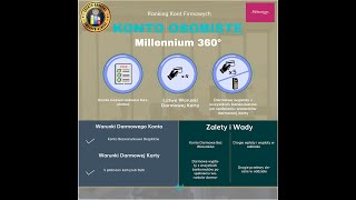 Millennium Konto Bankowe  | Zalety, wady i opłaty za konto | Millennium Konto 360 -