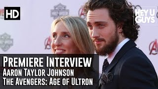 Aaron Taylor Johnson Interview - Avengers: Age of Ultron World Premiere