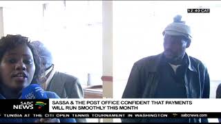 SASSA \u0026 the post office confident that payments will run smoothly this month