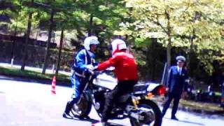 二輪車交通安全キャンペーン～a motorcycle road safety campaign in Okutama,Tokyo