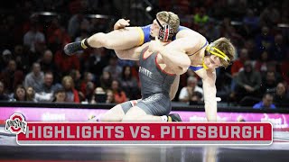Pittsburgh at Ohio State | Highlights | Big Ten Wrestling | Dec. 10, 2023