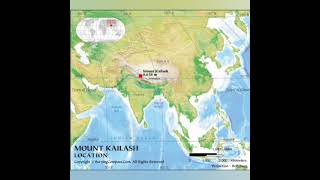 Kailash mountain in India map #bpsc #indiamap