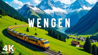 Wengen, Switzerland 4K - Explore the Stunning Swiss Alps and Idyllic Mountain Villages