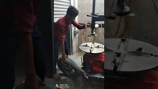 Sivas Wheel Care Viralimalai|Tubeless tyre Change