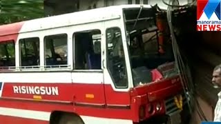 Bus driver death due to heartattack | Manorama News