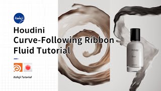 Houdini Flip fluid to curve tutorial-SIM&Render