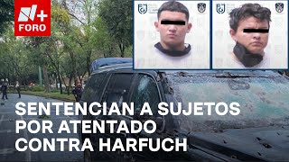 Sentencian dos sujetos a más de 86 años de cárcel por atentado contra Omar García Harfuch