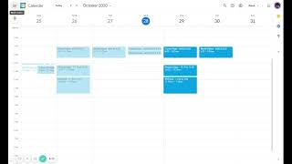 Google Calendar Navigation