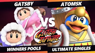 Glitch Infinite - Gatsby (Ice Climbers) Vs. Atomsk (King Dedede) - SSBU Ultimate Tournament