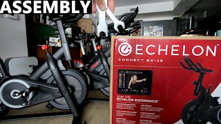 Echelon EX-15 Assembly and UNBOXING - Echelon Connect Sport Assembly