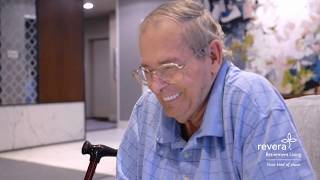 Margaret and Bruce explain how living at Revera help them do what makes them happy, every day.