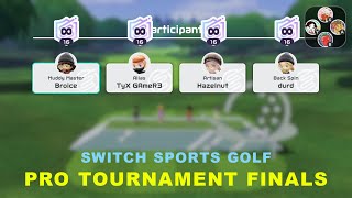 Pro Tournament FINALS! Switch Sports Golf World Cup