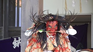 西寒多神社藤まつり2015　庄内原神楽保存会『日割』その4