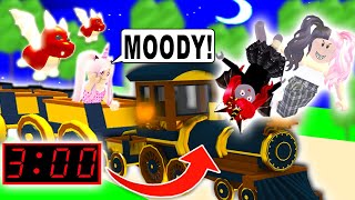 DONT Get On The GHOST TRAIN At 3 AM In Adopt Me! (Roblox)