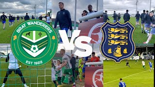 Bray vs Waterford Fan Cams and interviews! Blues come from behind to get all three points!