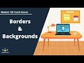 CSS Tutorial | CSS borders & backgrounds  | #5 CSS Crash Course for Beginners