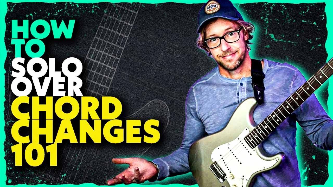 Live Guitar Lesson How To Solo Over Chord Changes 101 Youtube