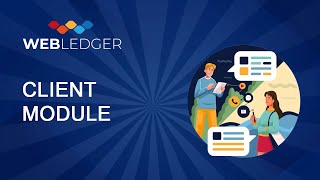 How to create client manually in webledger