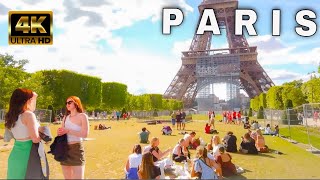 🇫🇷A Walk in Paris,France 4K - around Eiffel Tower 2022