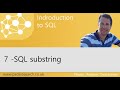 Learn SQL – 7 SQL substring